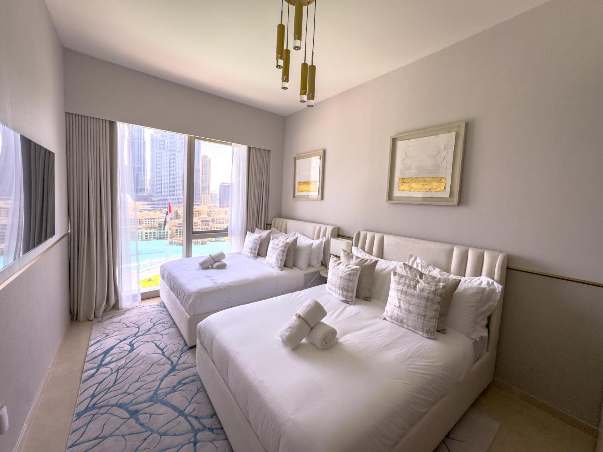 Grande Signature Residences 2br - Epic Burj Khalifa View For 8-guests Apartment Dubai