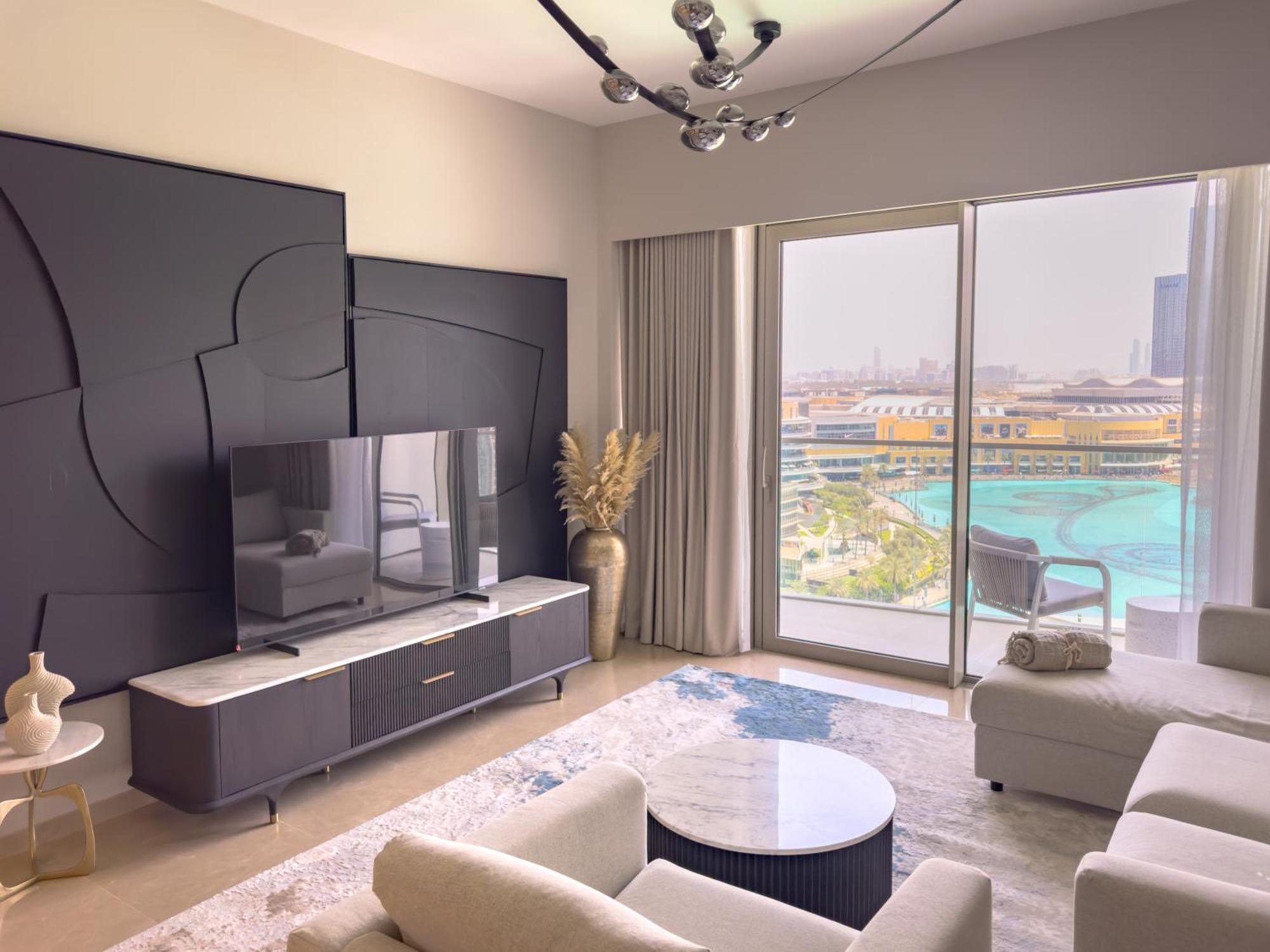 Apartment Grande Signature Residences 2br - Epic Burj Khalifa View For 8-guests