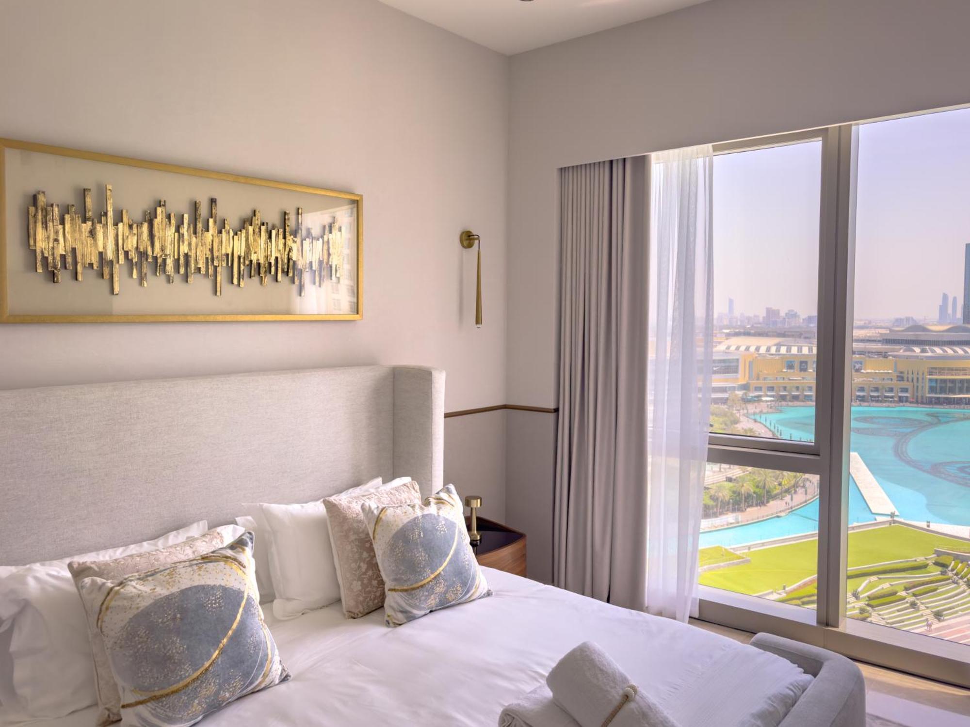 Grande Signature Residences 2br - Epic Burj Khalifa View For 8-guests * Dubai