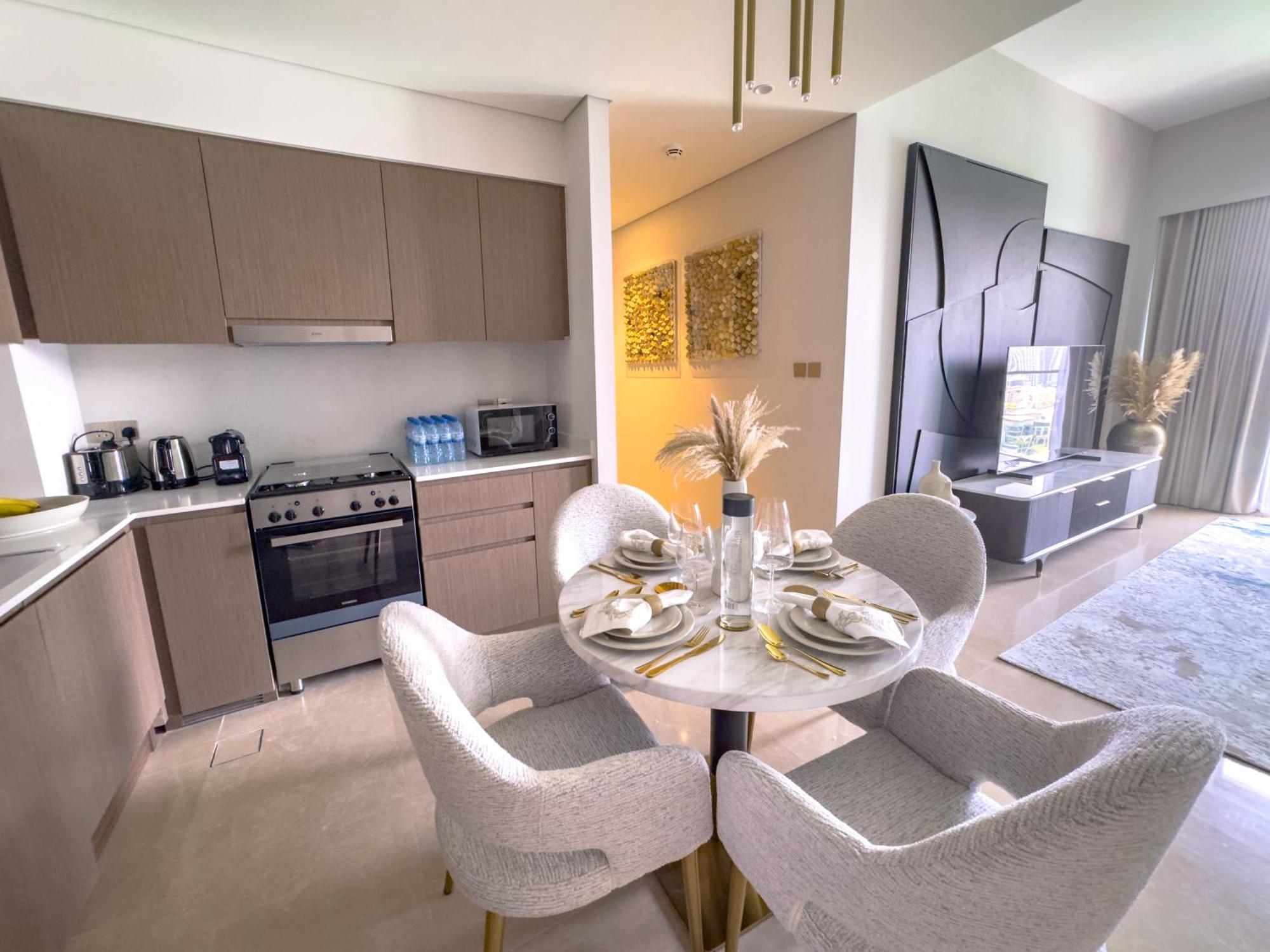 Grande Signature Residences 2br - Epic Burj Khalifa View For 8-guests * Dubai